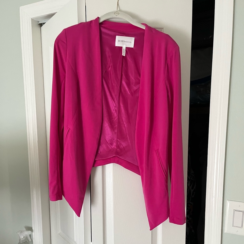 Pink blazer